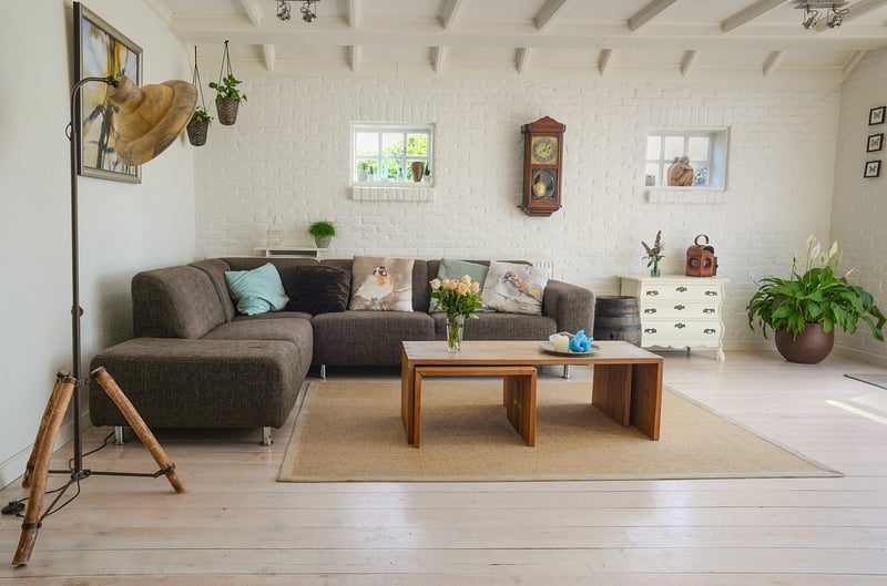 Vintage Sofa in Living Room